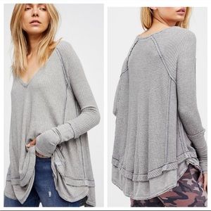 Flash sale!!! Free People thermal long sleeve shirt